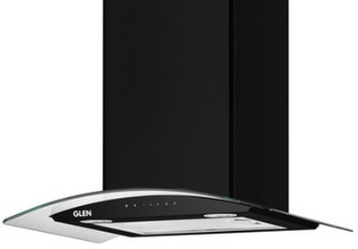 

GLEN Auto Clean Chimney 6063 60cm 1200m3/hr Baffle Filter Wall Mounted Chimney(Black 1200)