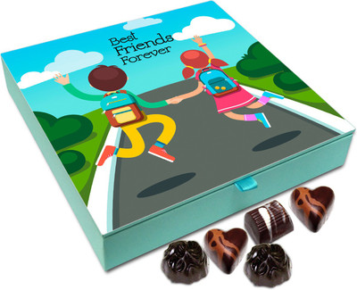 

Chocholik Friendship Gift - Best Friends Forever - 9pc Truffles(108 g)