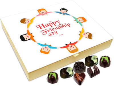 

Chocholik Friendship Gift - Happy Friendship Day -20pc Truffles(240 g)