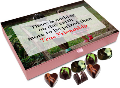 

Chocholik Friendship Gift - True Friendship -12pc Truffles(144 g)