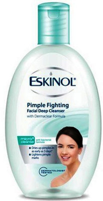 

Eskinol Pimple Fighting Facial Deep Cleanser with Anti-Bacterial Formula(225 ml)