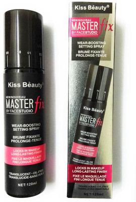 

Kiss Beauty NEW MASTER FIXER WEAR BOOSTING SETTING SPRAY Makeup Remover(120 ml)