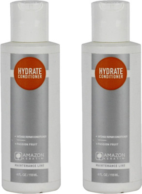 

AMAZON KERATIN PASSION FRUIT HYDRATE CONDITIONER PACK OF TWO(236 ml)