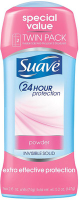 

Suave 007940084060 Deodorant Stick - For Men & Women(153 ml, Pack of 2)