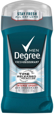 

Degree Silver Ion Technology Intense Sport Men's Deodorant - 3 oz Deodorant Roll-on - For Men(88 ml)