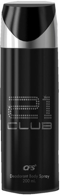 

CFS 21 Club Code Black Deodorant Spray - For Men(200 ml)
