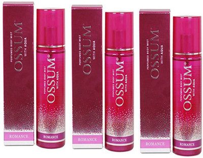

ossum romance Deodorant Spray - For Men & Women(345 ml, Pack of 3)