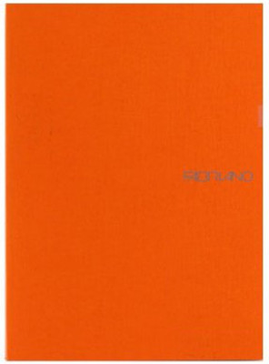 Fabriano Ecoqua A4 Note Book Graph 80 Pages(Orange, Pack of 2)