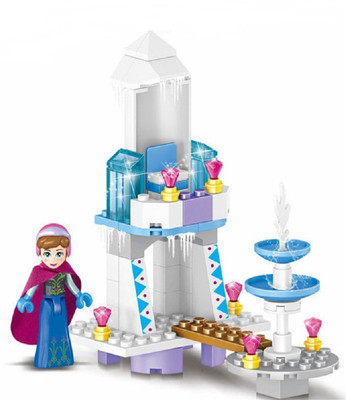 

Montez 37024 65 PCS Happy Princess Castle DIY Dollhouse Building Blocks Set(Multicolor)