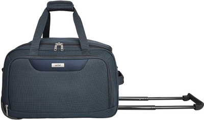 

Safari 22 inch/56 cm 55 BLUE Duffel Strolley Bag(Blue)