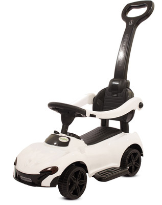 Baybee Easy Steer Push Handle Car Non Battery Operated Ride On(Blue)