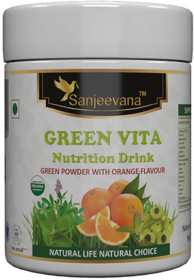 

Sanjeevana Green Vita Nutrition Drink Orange Flavor Nutrition Drink(Orange Flavored)