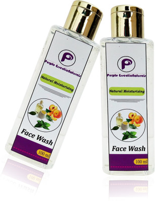 

Purple Essentionaturals Natural Moisturising FaceWash Pack of 2 Face Wash(100 ml)