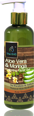 The EnQ Aloe Vera and Moringa Hydrating Facial Gel(200 ml)
