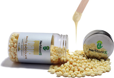 

HerbtoniQ White Chocolate Hair Removal Depilatory Hard Wax Beans 120 Grams Wax(120 g)