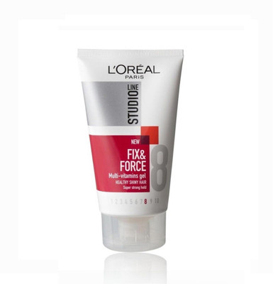 

L'Oreal Paris Studio Line New Fix & Force 8 Multi-Vitamins Hair Gel Gel(150 ml)