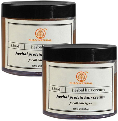 

Khadi Natural Herbal Protein Hair Cream- 100g (Set of 2) Cream(100 g)