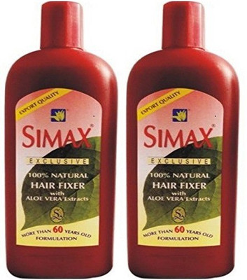

SIMAX Hair Fixer 100% Natural With Aloevera Extracts, Exclusive 100 Gm EACH PACK OF 2 Lotion(200 g)