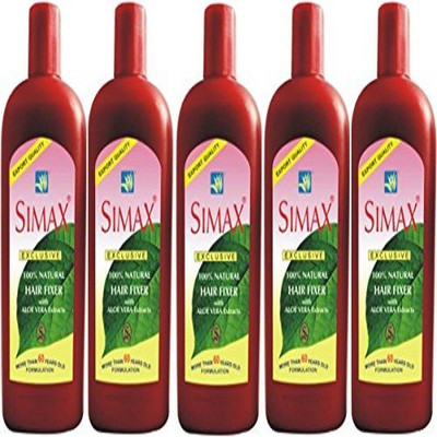 

SIMAX Hair Fixer 100% Natural With Aloevera Extracts, Exclusive 100 Gm EACH PACK OF 5 Lotion(500 ml)