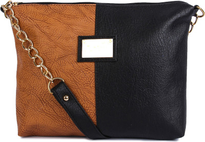 Ayesha Fashion Sling Bag(Tan)