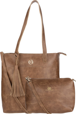 

Gio Collection Tote(Brown)