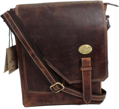 

Bull Kraft Sling Bag(Brown)