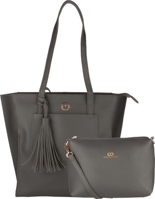 

Gio Collection Tote(Grey)
