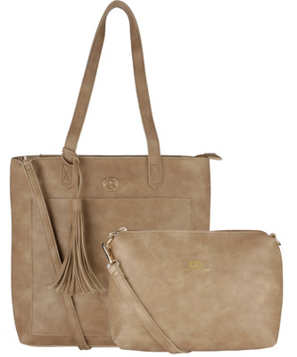 

Gio Collection Tote(Tan)