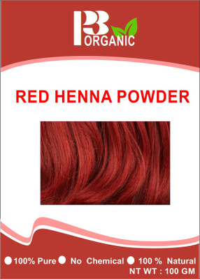 

p3 Organic Red Henna Powder Hair Color(Red)