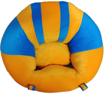 

VAISHNO Baby Training Supporting Seat to Learn Sitting Inflatable Sofa/ Chair(Orrange, Blue)