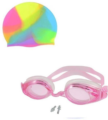 

Kamni Sports BEST QUALITY SWIMMING CAP AND GOOGLES CB3 Swimming Kit