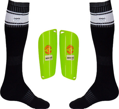 

DeNovo Football Kit (One Pair Large Shin Guard + One Pair Poplin Knee Length Football Socks) Football Kit