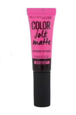 

Maybelline Color Jolt Matte Intense Lip Paint(01 Don't Pink With Me, 5 ml)