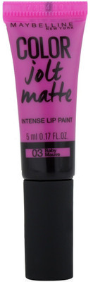 

Maybelline Color Jolt Matte Intense Lip Paint(03 Baby Mauve, 5 ml)