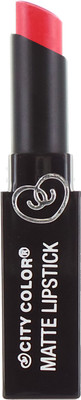 

CITY COLOR Matte Lipstick L0050A - Pack of 3(Peach Poppy)