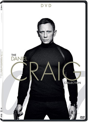

007: Daniel Craig as James Bond - 4 Movies Collection - Casino Royale + Quantum of Solace + Skyfall + Spectre (4-Disc Box Set)(DVD English)