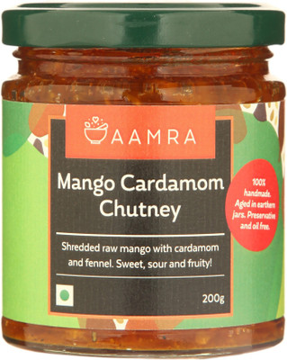 

AAMRA Mango & Cardamom Chutney Mango Pickle(200 g)