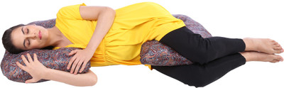 

Momsyard Printed Pregnancy Pillow Pack of 1(Floral Brown)