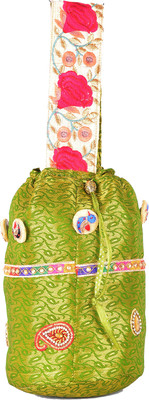 

CLIINK BAGS CA_BG_35 Potli(Green)