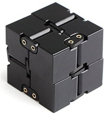 

Spgift Infinity Cube Edc Decompression Magic Square Infinite Flip Rubik'S Cube Perfect For Add Adhd Office/Study Relax (black)(1 Pieces)