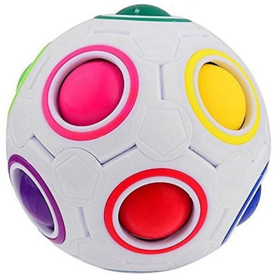 

Dhawani Magic Rainbow Ball Magic Cube Puzzle Cube,Speed Rainbow Colors To Solve (1 Pieces)(1 Pieces)