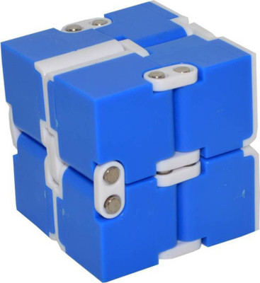 

Spgift Infinity Cube Fidgets EDC Stress Relief Toy (Blue,) (1 Pieces)(1 Pieces)