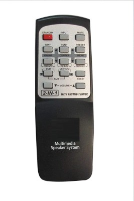 

MEPL Compatible Remote Control For Home Theater Remote Remote Controller(Black)