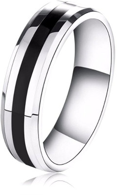 

Sorellaz Alloy Ring, Silver;black