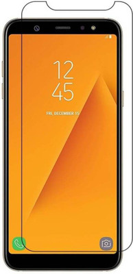 EASYBIZZ Tempered Glass Guard for Samsung Galaxy A6 Plus(Pack of 1)