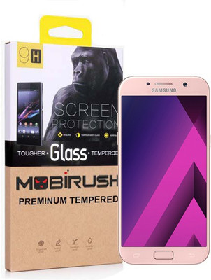 MOBIRUSH Tempered Glass Guard for Samsung A5 2018(Pack of 1)