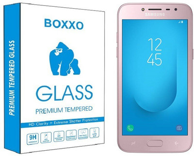 Boxxo Tempered Glass Guard for Samsung Galaxy J2 Pro 2018(Pack of 1)
