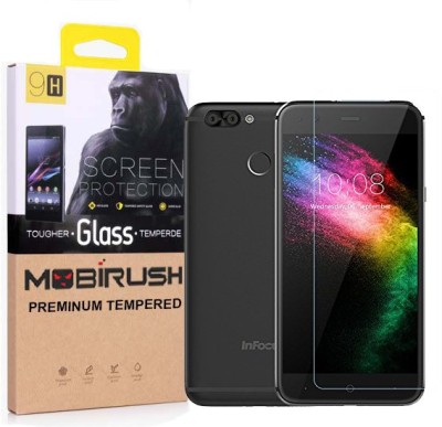 MOBIRUSH Tempered Glass Guard for Infocus Snap 4(Pack of 1)