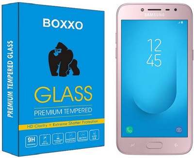 Boxxo Tempered Glass Guard for Samsung Galaxy J2 Pro 2018(Pack of 1)