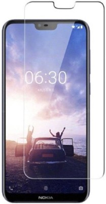 Efficia Tempered Glass Guard for Nokia 6.1 Plus(Pack of 1)